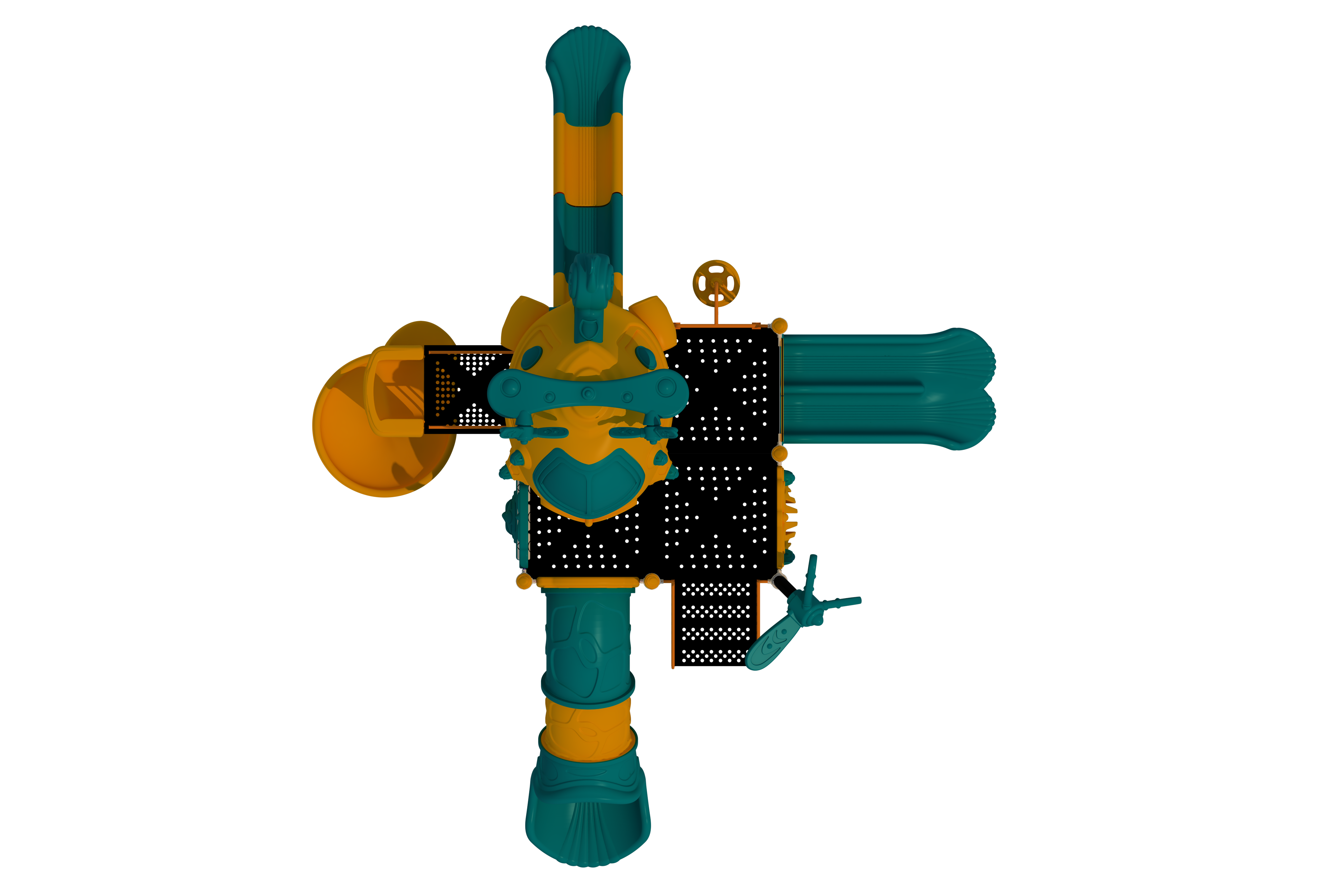 Helikopter Seri Oyun Grubu G-700 PRK-702 | Temalı Metal Oyun Grupları | Erse Kent Mobilyaları